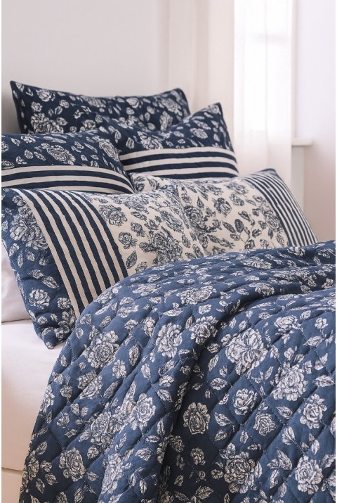 Cayprus Tek Kişilik Kapitone Dolgulu Pike 4 Mevsim Baklava Dsn |Yastık Kılıfı Hediye| 160x230cm