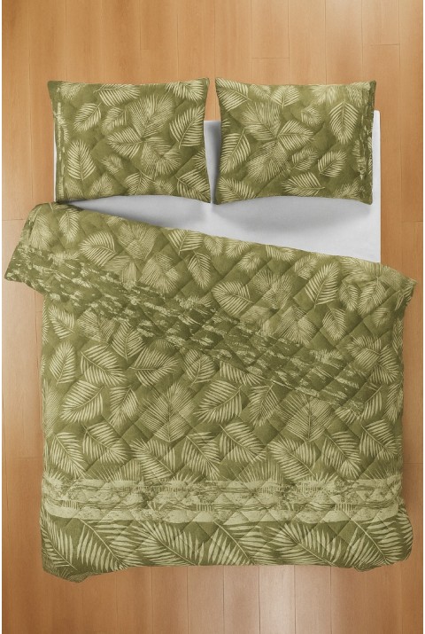 Mauritius Çift Kişilik Kapitone Dolgulu Pike 4 Mevsim Baklava Dsn |Yastık Kılıfı Dahil| 200x230cm