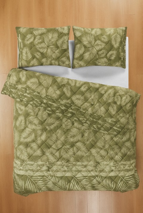 Mauritius Tek Kişilik Kapitone Dolgulu Pike 4 Mevsim Baklava Dsn |Yastık Kılıfı Hediye| 160x230cm