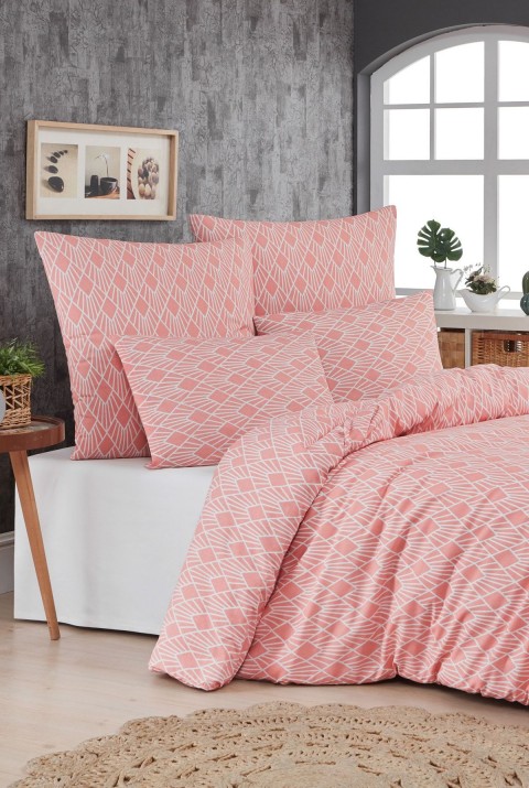 Capri Tek Kişilik Nevresim Takımı  160 x 220  Pembe