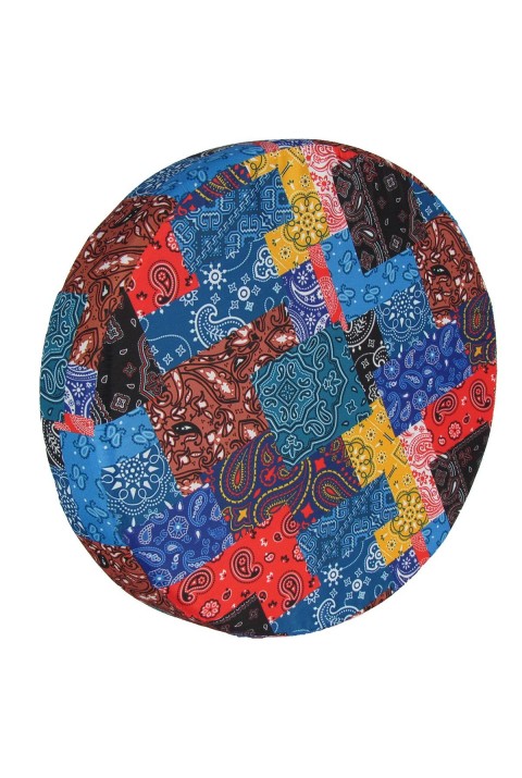 Klasik Baskılı Etnik Desenli Oturma Minderi  36 x 36  Etnik Desenli