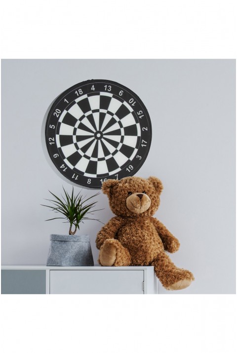 Klasik Baskılı Renkli Dart Desenli Oturma Minderi  36 x 36  Karışık