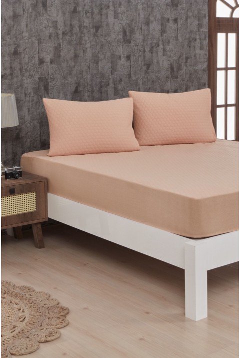 Premium Pamuklu Rose Çarşaf Petek Kabartma 160 x 200 160 x 200  Rose