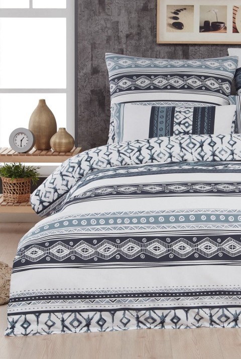 Sylt Çift Kişilik Nevresim Seti Çarşafsız  200 x 220  Karışık