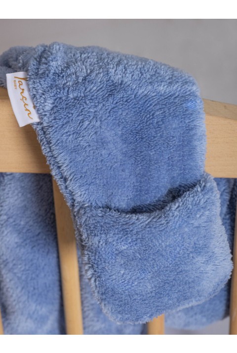 TARÇIN BABY WELLSOFT YENİ DOĞAN BEBEK DIŞ KUNDAK UYKU TULUMU MAVİ 0-3 AY  Erkek MAVİ